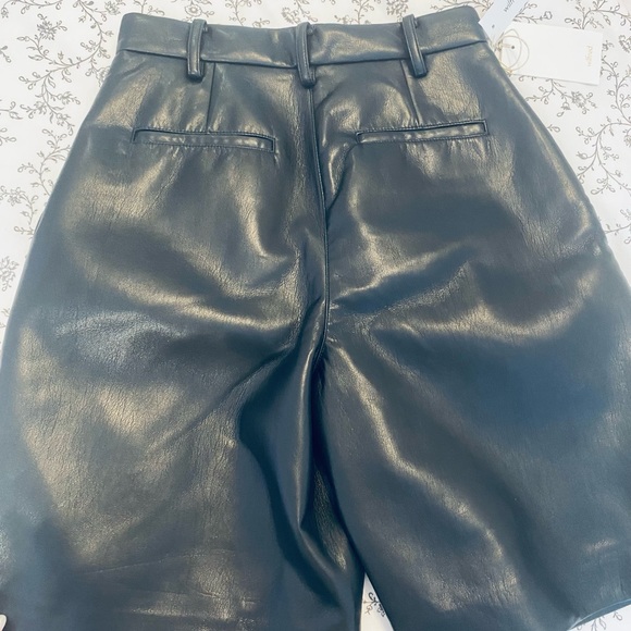 Vegan Leather Shorts - Picture 4 of 4